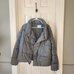 Old navy snap puffer coat